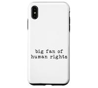 Custodia per iPhone XS Max Audace Diritti Umani Attivismo Empowerment Design Minimalista