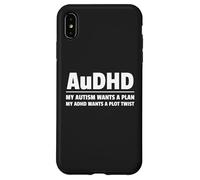 Custodia per iPhone XS Max AuDHD Autismo ADHD Menti neurodivergenti