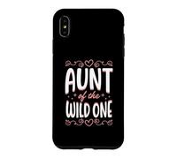 Custodia per iPhone XS Max Aunt Of The Wild One Compleanno Party Supply