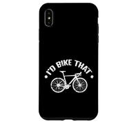 Custodia per iPhone XS Max Avventura in bicicletta I'd Bike That Always on the move