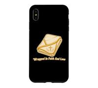 Custodia per iPhone XS Max Avvolto nella fede e nell'amore Bibbia cristiana