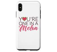Custodia per iPhone XS Max Awesome Summer Fruits You're One in a Melon Watermelon
