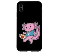 Custodia per iPhone XS Max Axolotl gioca a football americano