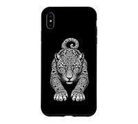 Custodia per iPhone XS Max Azteco Jaguar Mesoamericano Messicano Tribale Antico Maya