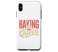 Custodia per iPhone XS Max Baking Queen Crowned Chef Cute Baking Lover