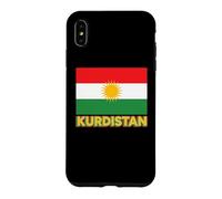Custodia per iPhone XS Max Bandiera curda Patriottica Uomini Donne Bambini Kurdistan