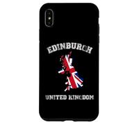 Custodia per iPhone XS Max Bandiera vintage del Regno Unito di Edimburgo