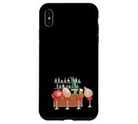 Custodia per iPhone XS Max bar insalata, cibo sano gioco di parole vegetali vegane per gli amanti delle insalate