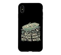 Custodia per iPhone XS Max Barca versando soldi in acqua motoscafo capitano