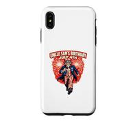 Custodia per iPhone XS Max Bash di compleanno dello zio Sam