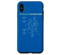 Custodia per iPhone XS Max Batman Action Figure Anatomy