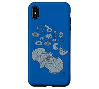 Custodia per iPhone XS Max Batman Crime Kit