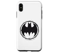 Custodia per iPhone XS Max Batman Emblema Cerchio Logo Icona Cavaliere Oscuro Fandom