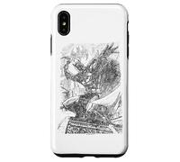 Custodia per iPhone XS Max Batman Pencil Batarang Throw Illustration