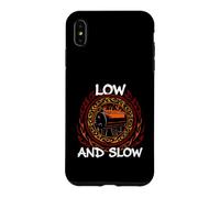 Custodia per iPhone XS Max BBQ Pitmaster Low And Slow Offset Smoker Grilling