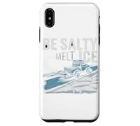 Custodia per iPhone XS Max Be Salty Melt ICE T-shirt Uomo Donna Protesta
