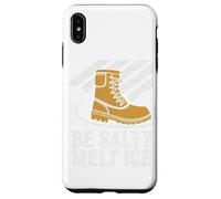 Custodia per iPhone XS Max Be Salty Melt ICE T-shirt Uomo Donna Protesta
