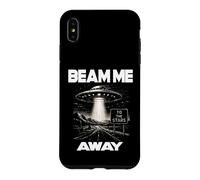 Custodia per iPhone XS Max BEAM ME AWAY UFO Alien Abduction Fantascienza Space Ship