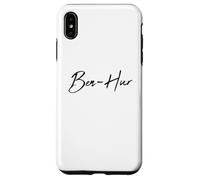 Custodia per iPhone XS Max Beautiful Handwritten Font Ben-Hur Calligraphy