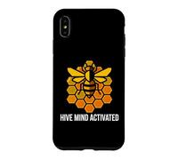 Custodia per iPhone XS Max Beekeeper Apiary Honeycomb Hive Mind Activated