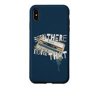 Custodia per iPhone XS Max Been There Done That Retro Mixtape di cassette anni '90