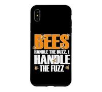 Custodia per iPhone XS Max BEES HANDLE THE BUZZ I HANDLE THE FUZZ