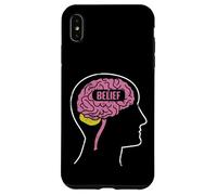 Custodia per iPhone XS Max Belief Brain Power, progettazione del pensiero