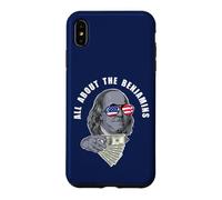 Custodia per iPhone XS Max Ben Franklin divertente Tutto sui Benjamins