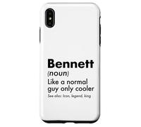 Custodia per iPhone XS Max Bennett Like A Normal Guy Only Cooler Legend King Nome