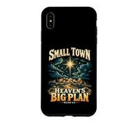 Custodia per iPhone XS Max Betlemme Stella di Natale Vintage Christian Avvento Fede