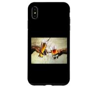 Custodia per iPhone XS Max BICCHIERI DA BIRRA CAPELLA SISTINA FUNNY RENAISSANCE MICHELANGELO