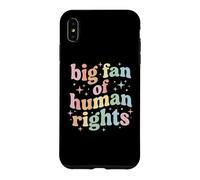 Custodia per iPhone XS Max Big Fan Of Human Rights Protest Equality Resist