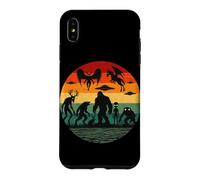 Custodia per iPhone XS Max Bigfoot Mothman Alien Criptidi Paranormali