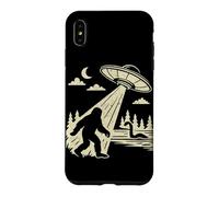 Custodia per iPhone XS Max Bigfoot UFO Rapimento Sasquatch Loch Ness Foresta Mostro