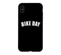 Custodia per iPhone XS Max BIKE DAY BICICLETTA BIKER CICLISMO SPORT DONNE UOMO BAMBINI