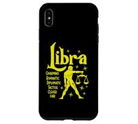 Custodia per iPhone XS Max Bilancia Zodiac Scale Giallo Segno zodiacale Grafico