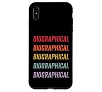 Custodia per iPhone XS Max Biografico