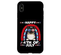 Custodia per iPhone XS Max Birman Cat Happy 4th Of July Patriotic American Cats Lovers