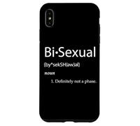 Custodia per iPhone XS Max Bisexual Definition: Not a Phase