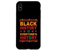 Custodia per iPhone XS Max Black History is Everyone's History Black African American