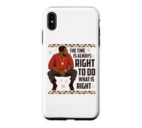 Custodia per iPhone XS Max Black History King Dad Uomini Donne Bambini Bambini Ragazzi Ragazze