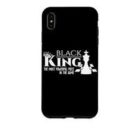 Custodia per iPhone XS Max Black King - The Most Powerful Piece In The Game - History