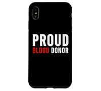 Custodia per iPhone XS Max Blood Donor Shirt Donate Blood Shirt - World Blood Donor Day