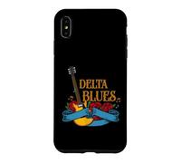 Custodia per iPhone XS Max Blues chitarrista e fan della musica rock o Delta Blues