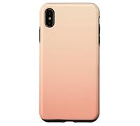 Custodia per iPhone XS Max Blush Sand Nude Gradient - Soft Minimalist Ombre