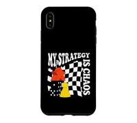 Custodia per iPhone XS Max Board Gamer My Strategy Is Chaos Tabletop Gaming