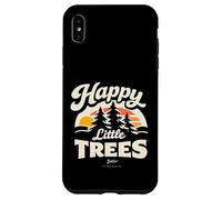 Custodia per iPhone XS Max Bob Ross Happy Little Trees