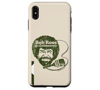 Custodia per iPhone XS Max Bob Ross Just Let Your Imagination Go
