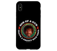 Custodia per iPhone XS Max Bob Ross Son of a Gun