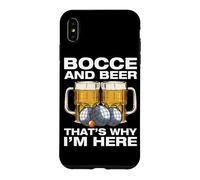 Custodia per iPhone XS Max Bocce and beer Petanque Bocce